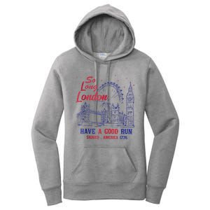 So Long London 4th Of July Women's Pullover Hoodie