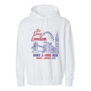 So Long London 4th Of July Garment-Dyed Fleece Hoodie