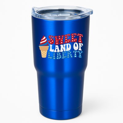 Sweet Land Liberty 4th Of July / Funny Independence Usa Day Meaningful Gift Tumbler