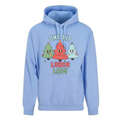 School Lunch Lady Christmas Holiday Christmas Unisex Surf Hoodie