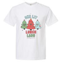 School Lunch Lady Christmas Holiday Christmas Garment-Dyed Heavyweight T-Shirt