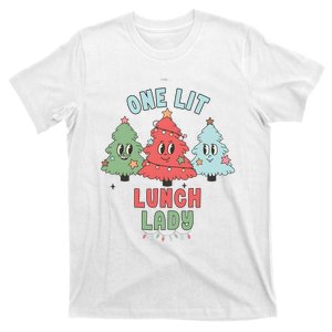 School Lunch Lady Christmas Holiday Christmas T-Shirt