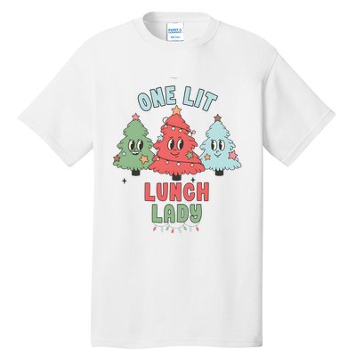 School Lunch Lady Christmas Holiday Christmas Tall T-Shirt