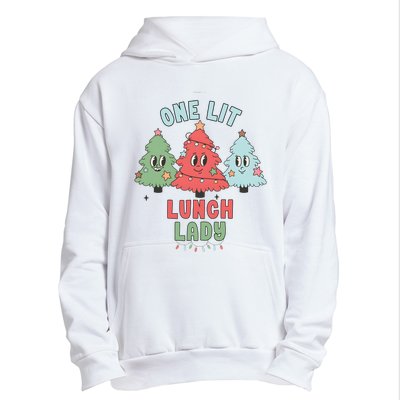 School Lunch Lady Christmas Holiday Christmas Urban Pullover Hoodie