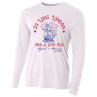 So Long London Had A Good Run Funny 4th Of July Cooling Performance Long Sleeve Crew