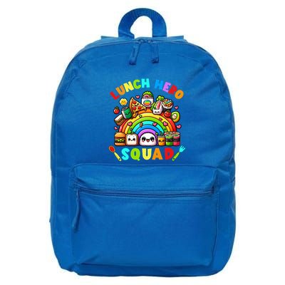 School Lunch Lady Squad A Food Team Rainbow Lunch Hero Squad Gift 16 in Basic Backpack