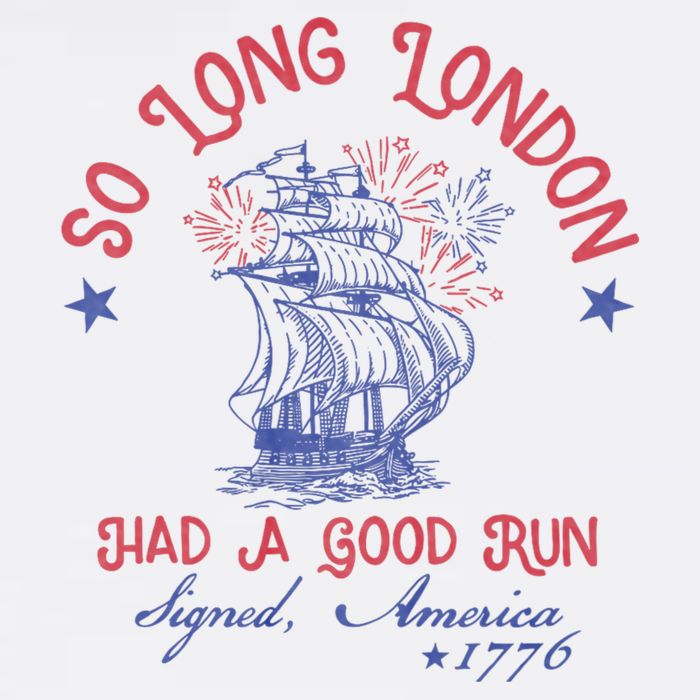 So Long London 4th Of July 1776 Usa Patriotic Adult Drive Performance Visor