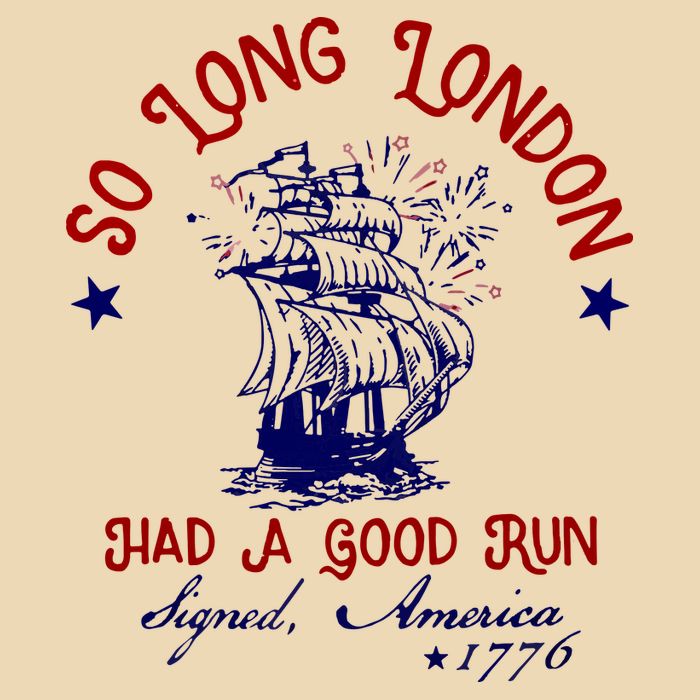 So Long London 4th Of July Bag