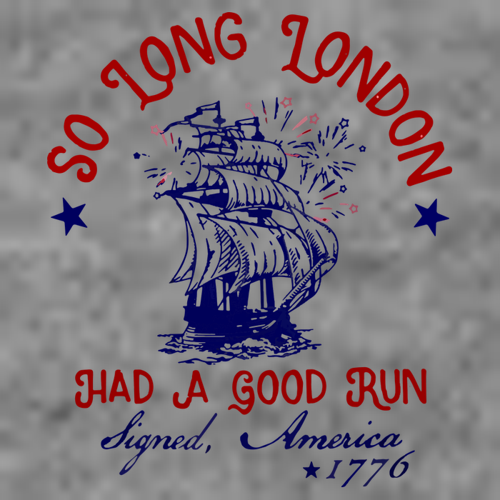 So Long London 4th Of July Toddler Sweatshirt