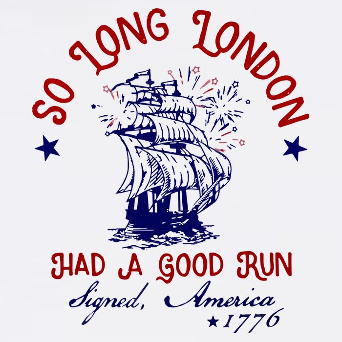 So Long London 4th Of July Garment-Dyed Sweatshirt