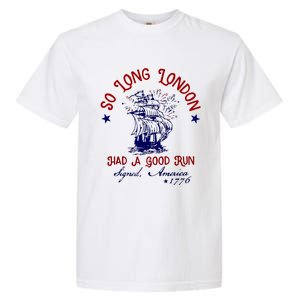 So Long London 4th Of July Garment-Dyed Heavyweight T-Shirt