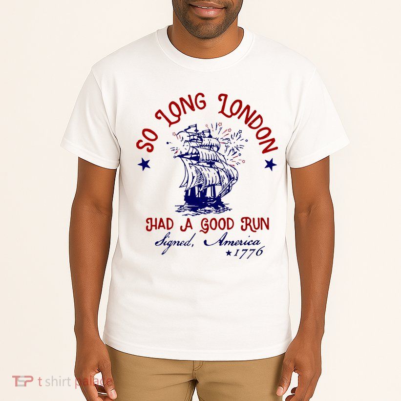 So Long London 4th Of July Tall T-Shirt