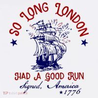So Long London 4th Of July Tall T-Shirt
