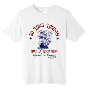 So Long London 4th Of July Tall Fusion ChromaSoft Performance T-Shirt