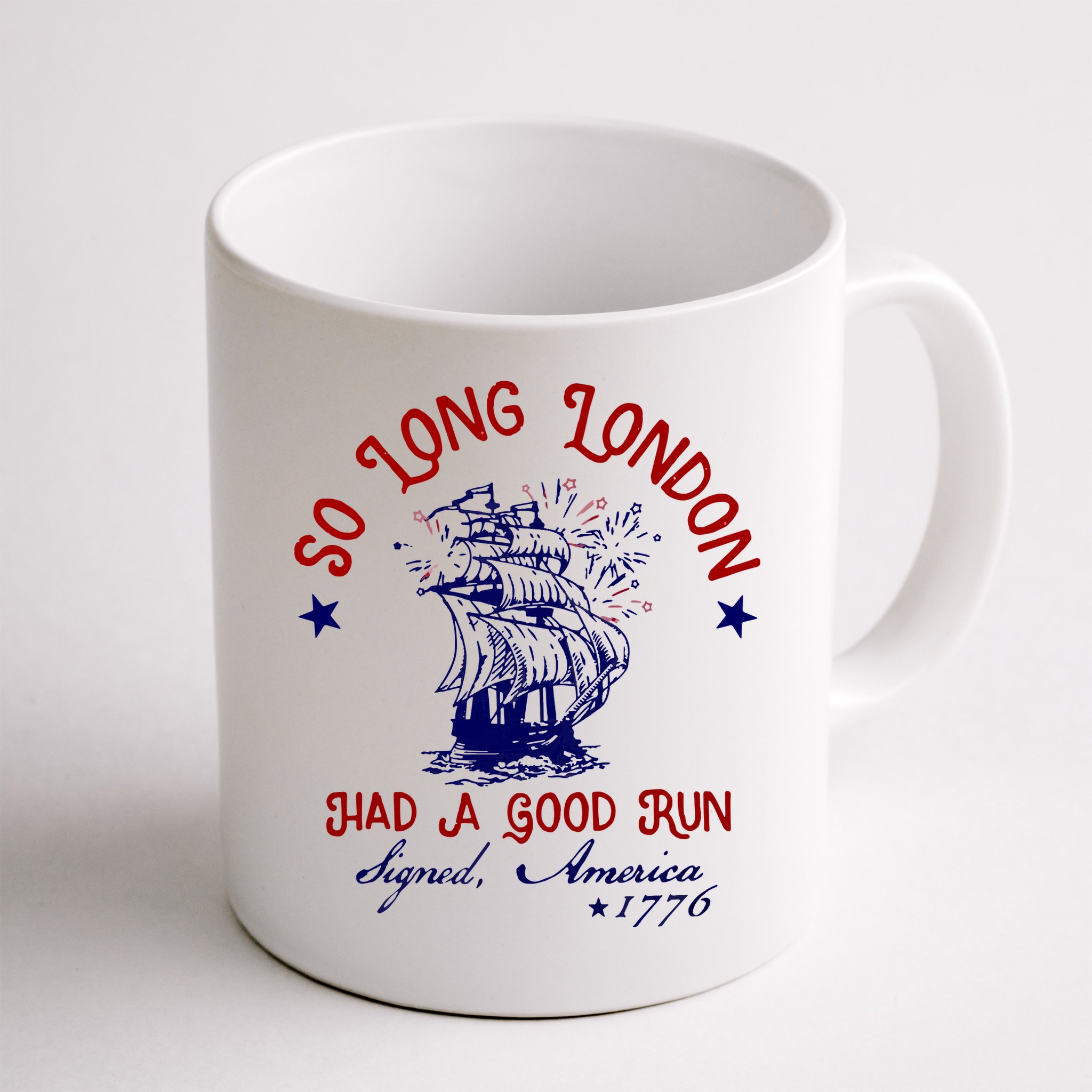 So Long London 4th Of July Mug