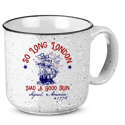 So Long London 4th Of July 15oz Campfire Ceramic Mug