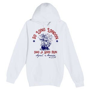 So Long London 4th Of July Premium Pullover Hoodie