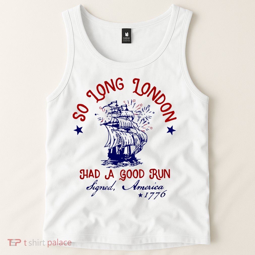 So Long London 4th Of July Tank Top
