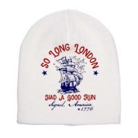 So Long London 4th Of July Short Acrylic Beanie