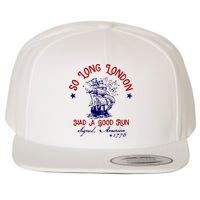 So Long London 4th Of July Wool Snapback Cap