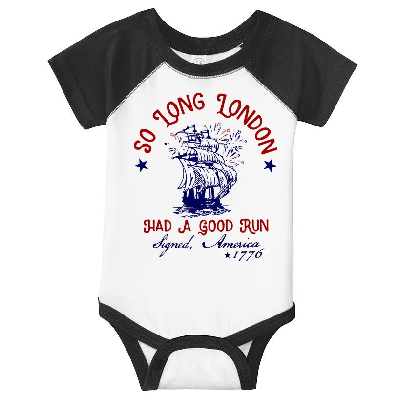 So Long London 4th Of July Infant Baby Jersey Bodysuit