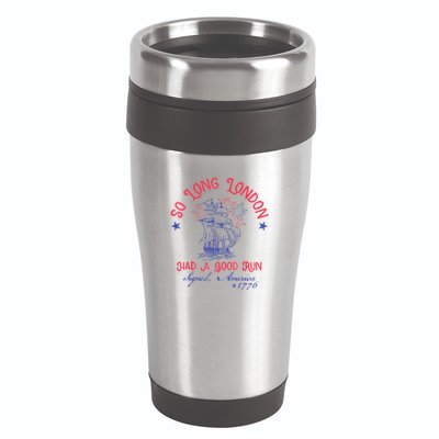 So Long London Had A Good Run Funny 4th Of July 16oz Travel Tumbler