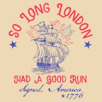 So Long London Had A Good Run Funny 4th Of July Bag