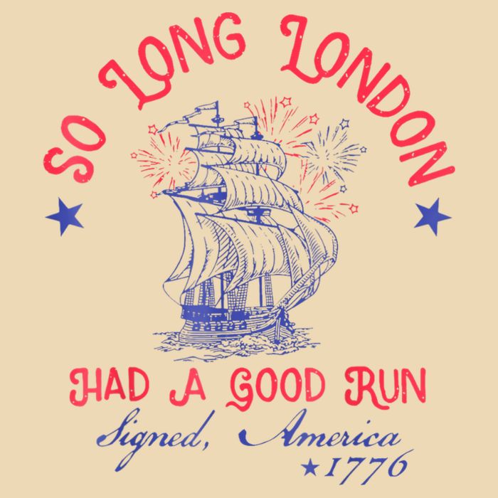 So Long London Had A Good Run Funny 4th Of July Bag