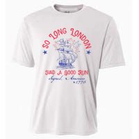 So Long London Had A Good Run Funny 4th Of July Cooling Performance Crew T-Shirt