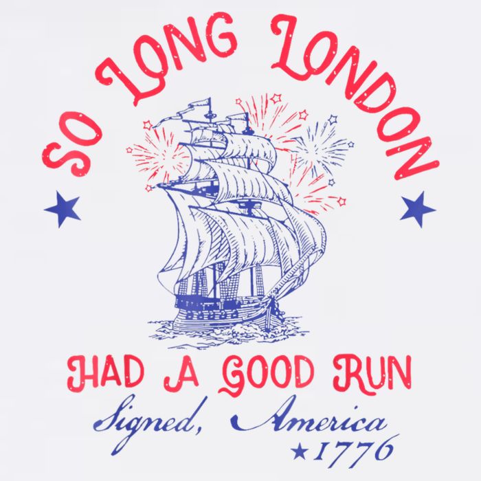 So Long London Had A Good Run Funny 4th Of July Button