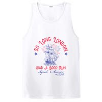 So Long London Had A Good Run Funny 4th Of July PosiCharge Competitor Tank