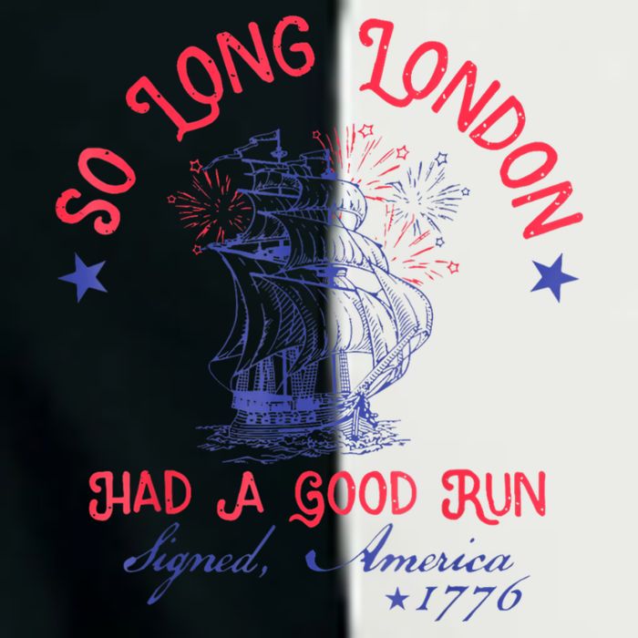 So Long London Had A Good Run Funny 4th Of July Infant Baby Jersey Bodysuit