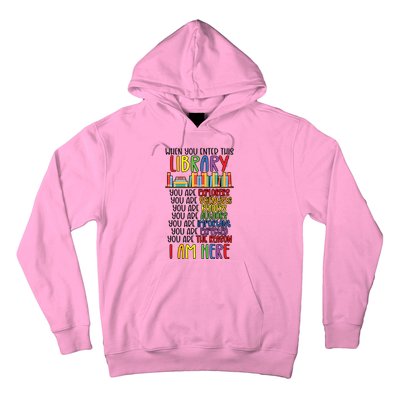 School Librarian Library Worker Appreciation Hoodie