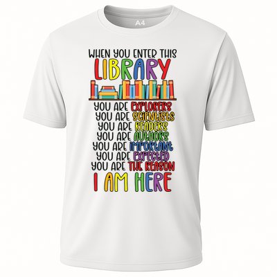 School Librarian Library Worker Appreciation Performance Shirt