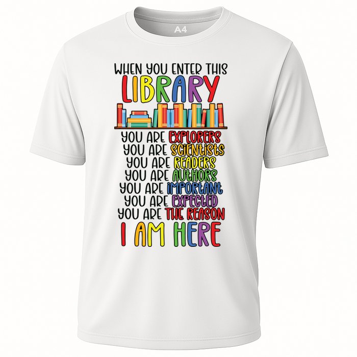 School Librarian Library Worker Appreciation Performance Shirt