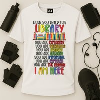 School Librarian Library Worker Appreciation Performance Shirt