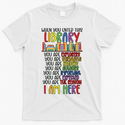 School Librarian Library Worker Appreciation T-Shirt