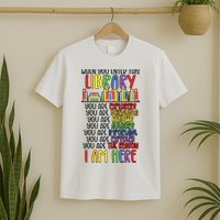 School Librarian Library Worker Appreciation T-Shirt
