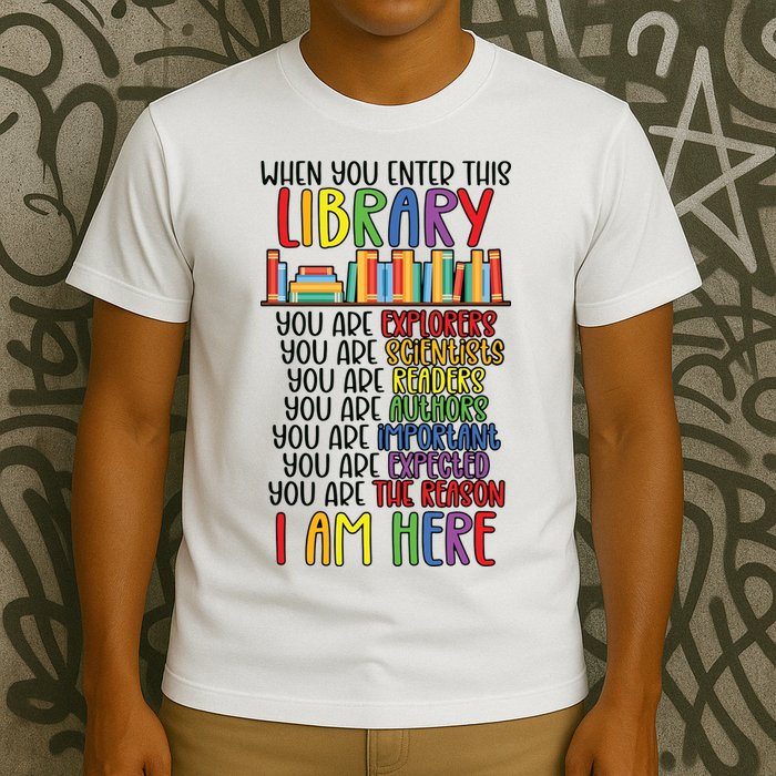 School Librarian Library Worker Appreciation T-Shirt