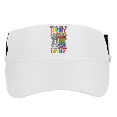 School Librarian Library Worker Appreciation Adult Drive Performance Visor