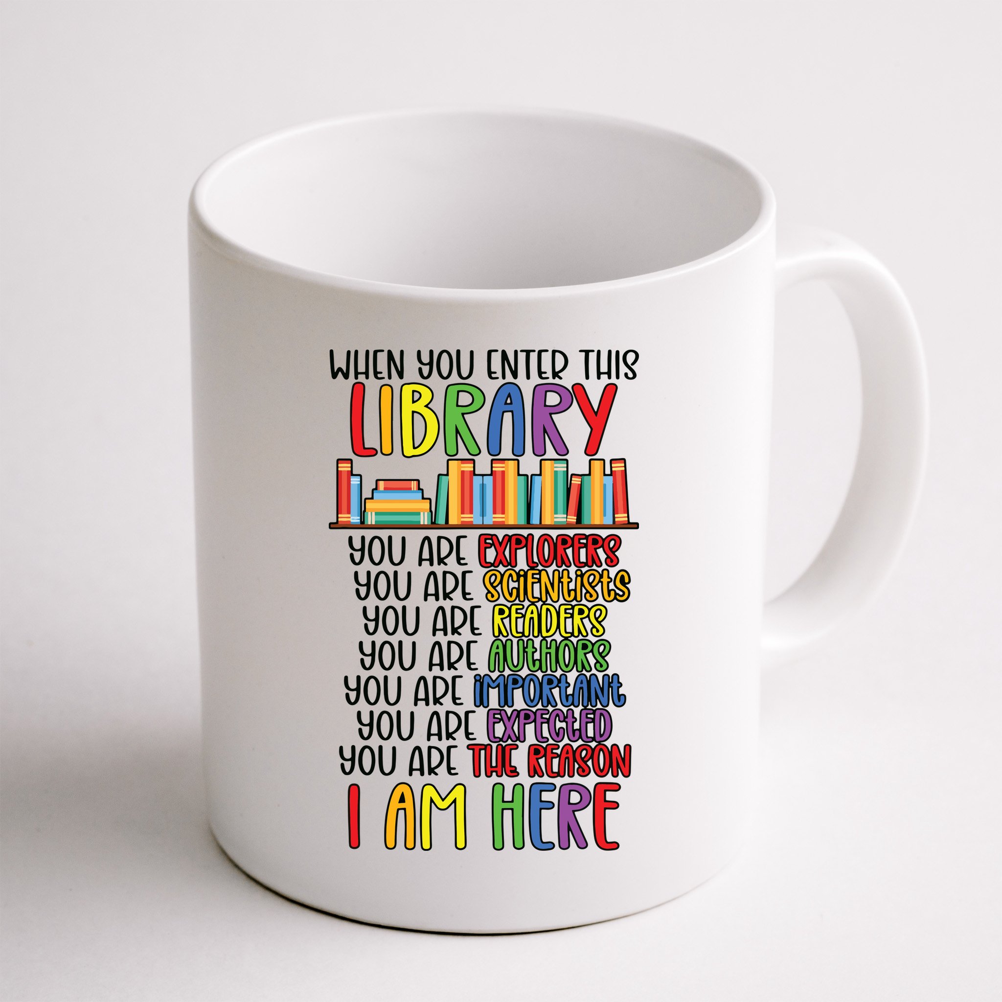 School Librarian Library Worker Appreciation Mug