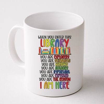 School Librarian Library Worker Appreciation Mug