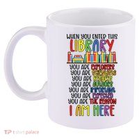 School Librarian Library Worker Appreciation 11oz C Handle Ceramic Mug