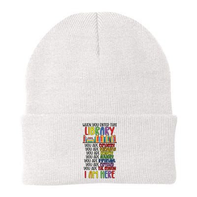 School Librarian Library Worker Appreciation Beanie