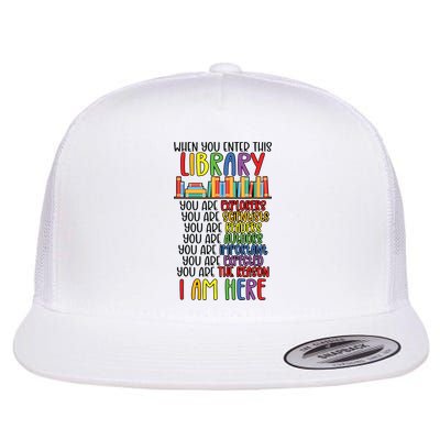 School Librarian Library Worker Appreciation Flatbill Hat