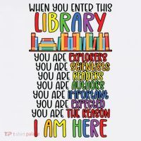 School Librarian Library Worker Appreciation Poster