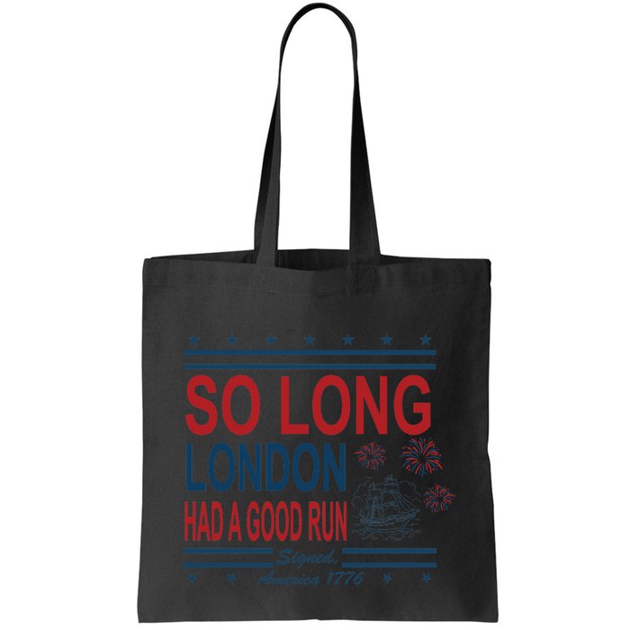 So Long London Had A Good Run Taylor Lover Bag