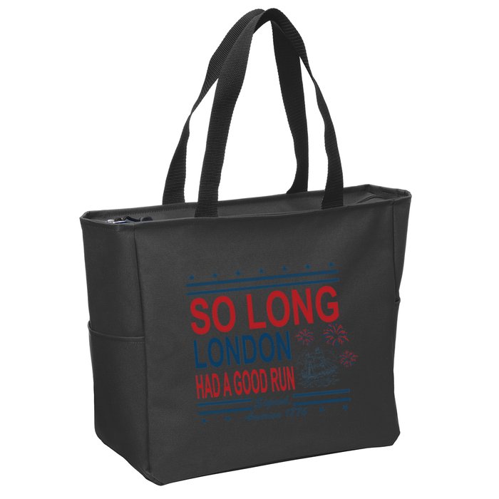 So Long London Had A Good Run Taylor Lover Zip Tote Bag