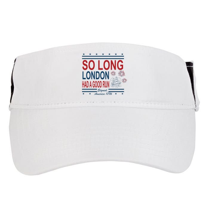 So Long London Had A Good Run Taylor Lover Adult Drive Performance Visor