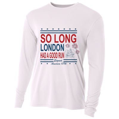 So Long London Had A Good Run Taylor Lover Cooling Performance Long Sleeve Crew